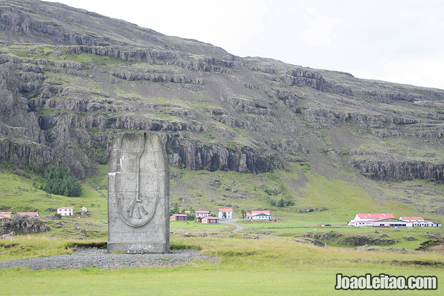Visit Viking monument Skalafell Eastern Region Iceland