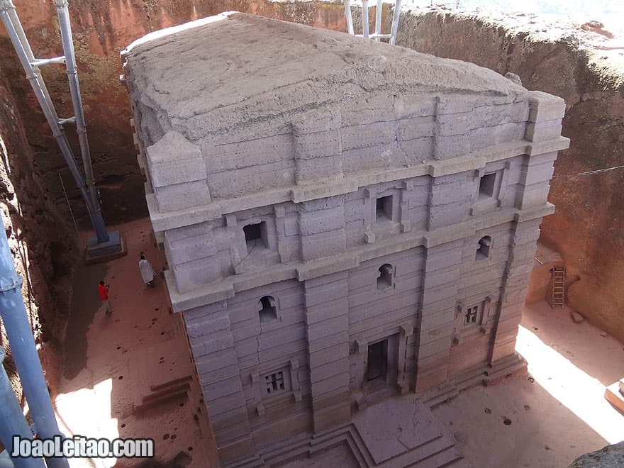 Rock-Hewn Church of Bet Amanuel in Lalibela