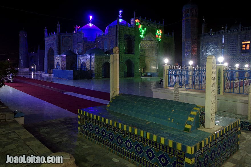 Blue Mosque, Shrine of Ali in Mazar-i-Sharif, Afghanistan