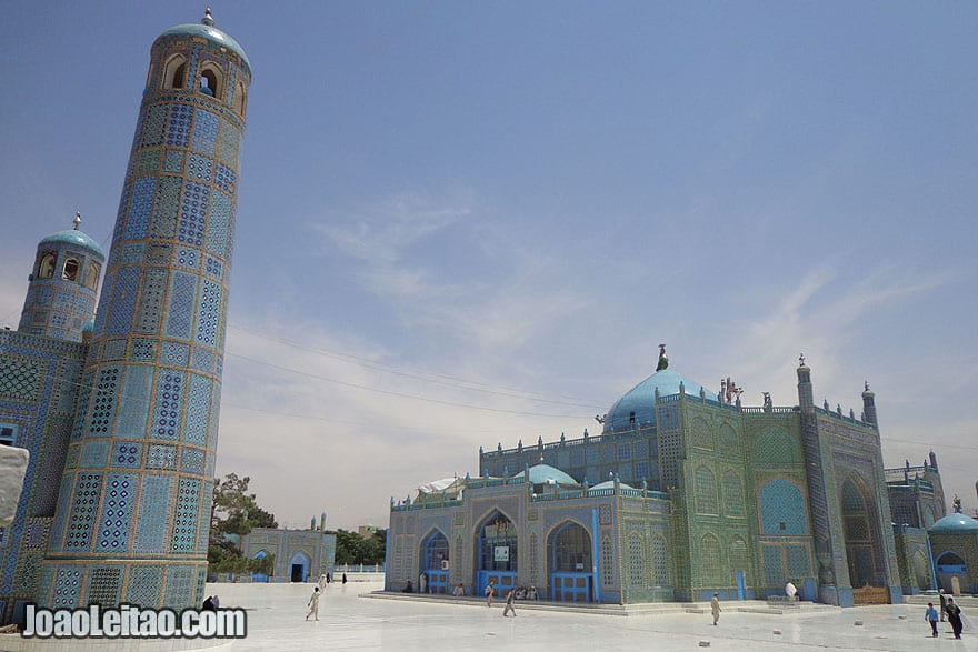 Blue Mosque, Shrine of Ali in Mazar-i-Sharif, Afghanistan