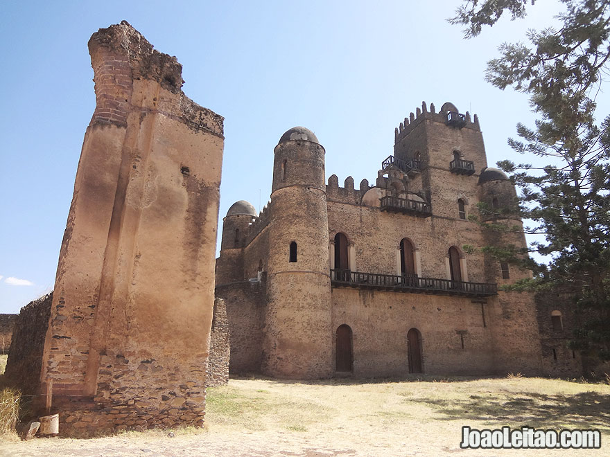 17th century Gondar Castle founded by Emperor Fasilidas, Ethiopia