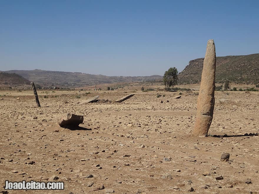 Gudit Stelae Field in Axum, Ethiopia