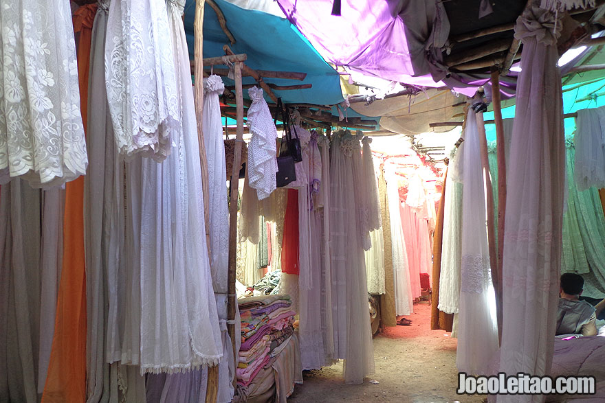 Clothes in Mazar-i-Sharif Central Market