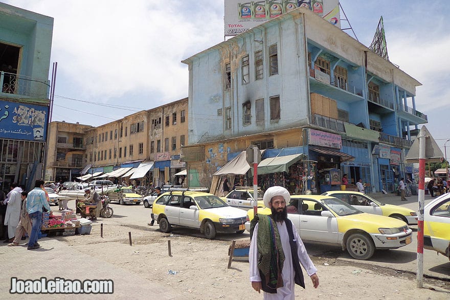 Mazar-i-Sharif city center