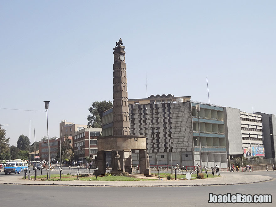 Meyazia 27 Square Monument in Addis Ababa, Ethiopia