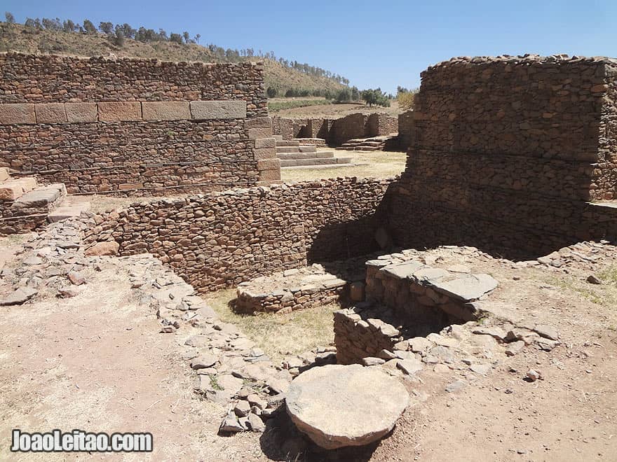 Dungur, the Ruins of Queen of Sheba's Palace in Axum, Ethiopia