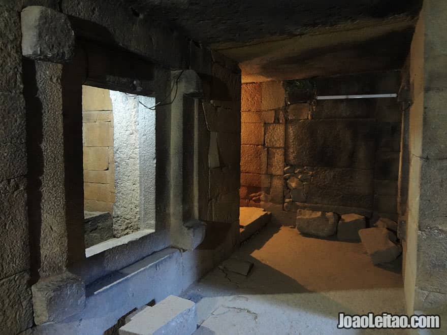 Inside the Gebre Meskel Tombs in Axum, Ethiopia