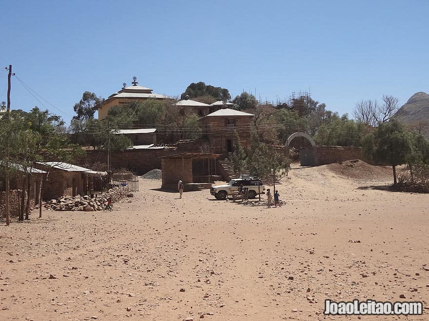 Yeha Temple entrance, Ethiopia 