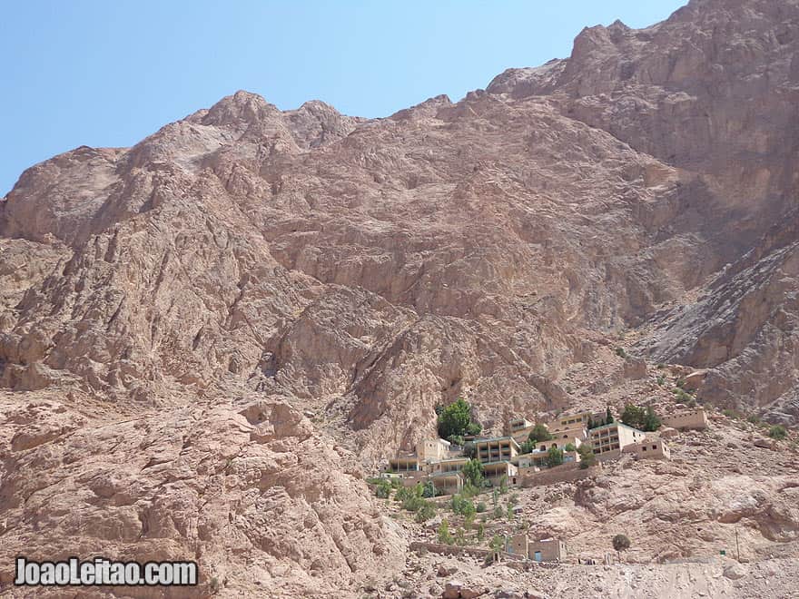 Zoroastrian Fire Temple of Chak-Chak in Iran