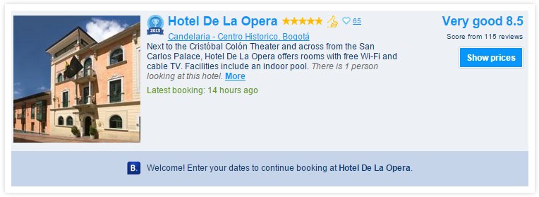 Hotel de la Opera in Bogota - Booking.com