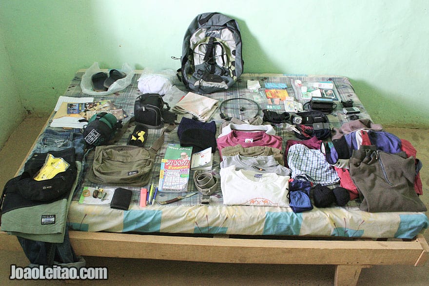 How to pack your backpack