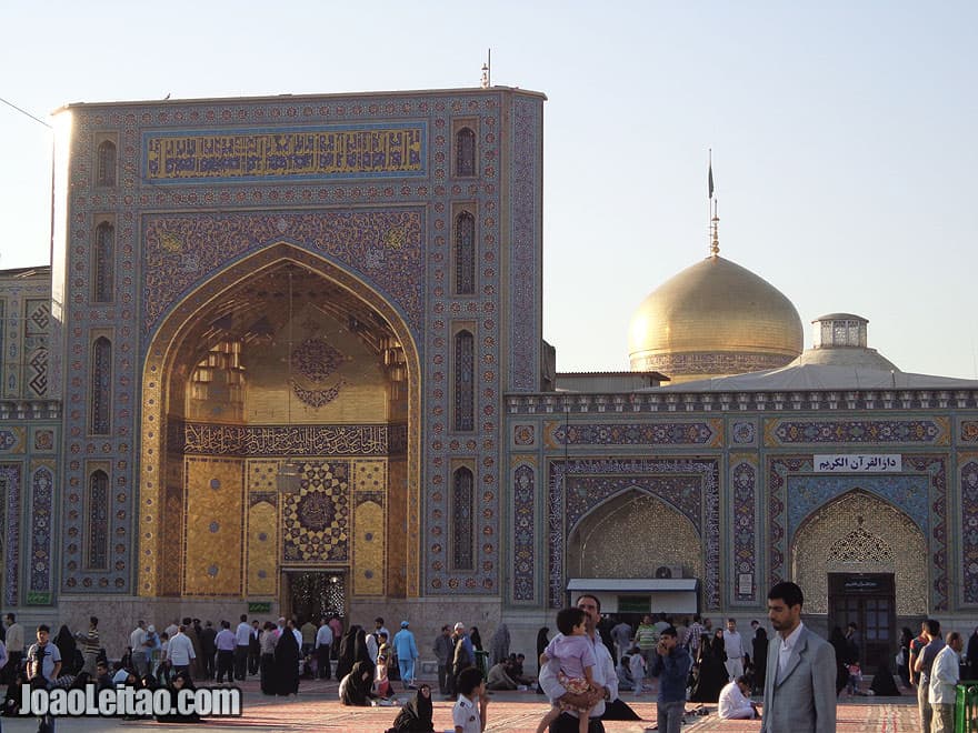 Imam Reza Mausoleum, in Mashhad - Iran