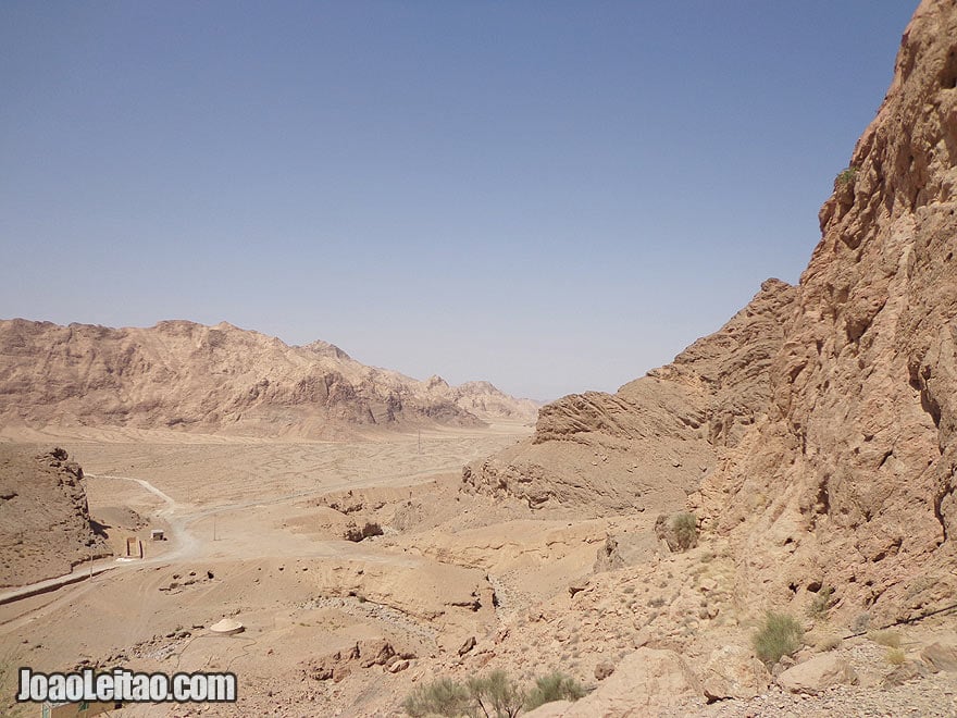 Zoroastrian Fire Temple of Chak-Chak in Iran