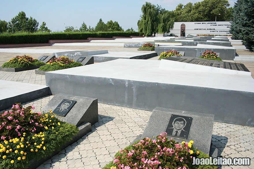 Afghanistan War Memorial in Tiraspol