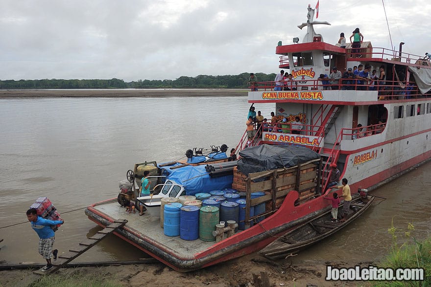 Barco Arabela I - Iquitos até Cabo Pantoja