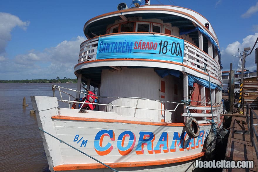 Barco Coramar II - Macapá até Santarém