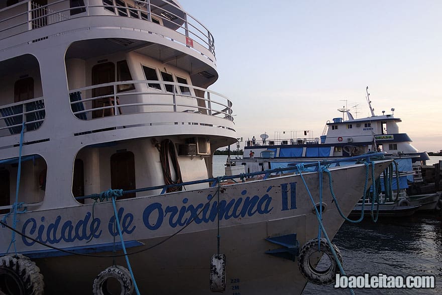 Barco Cidade Oriximiná II - Oriximiná até Manaus