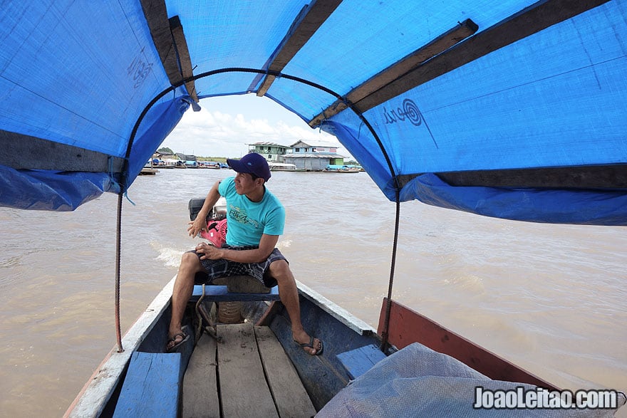 Boat from Santa Rosa in Peru to Tabatinga in Brazil