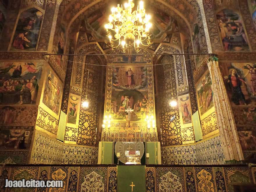 The Holy Savior Cathedral in Esfahan, Iran