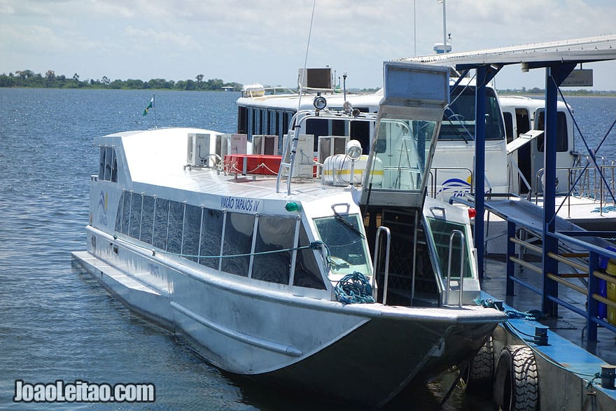 Lancha rápida Tapajós - Monte Alegre até Santarém