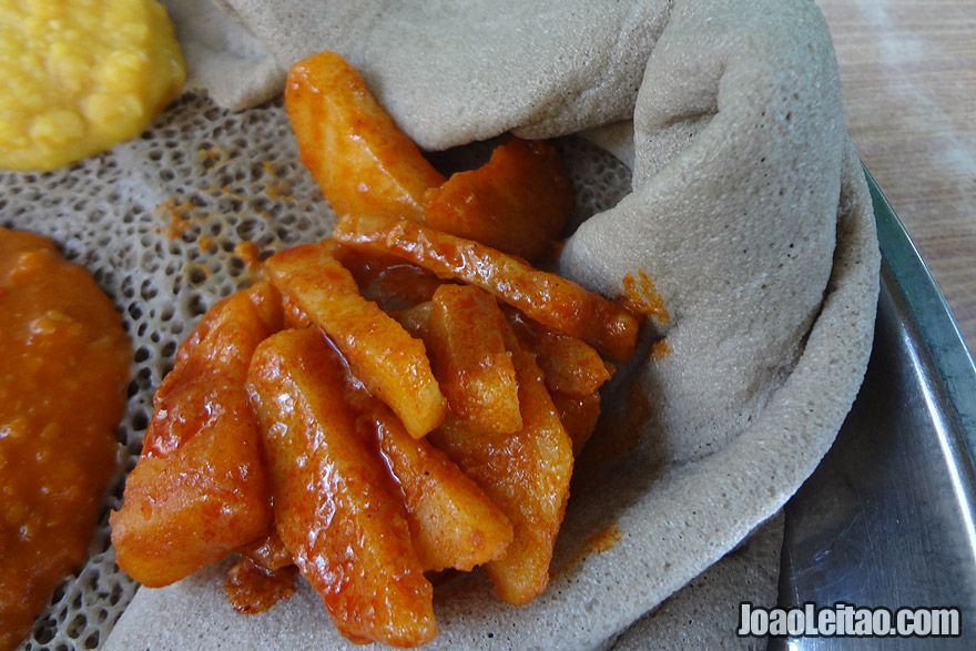 Ethiopian Food - Injera