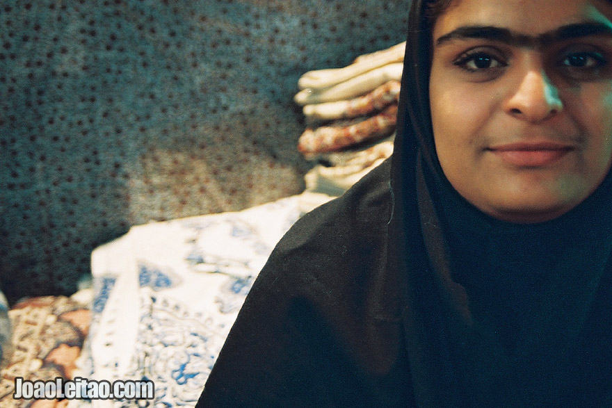Girl in Shiraz market