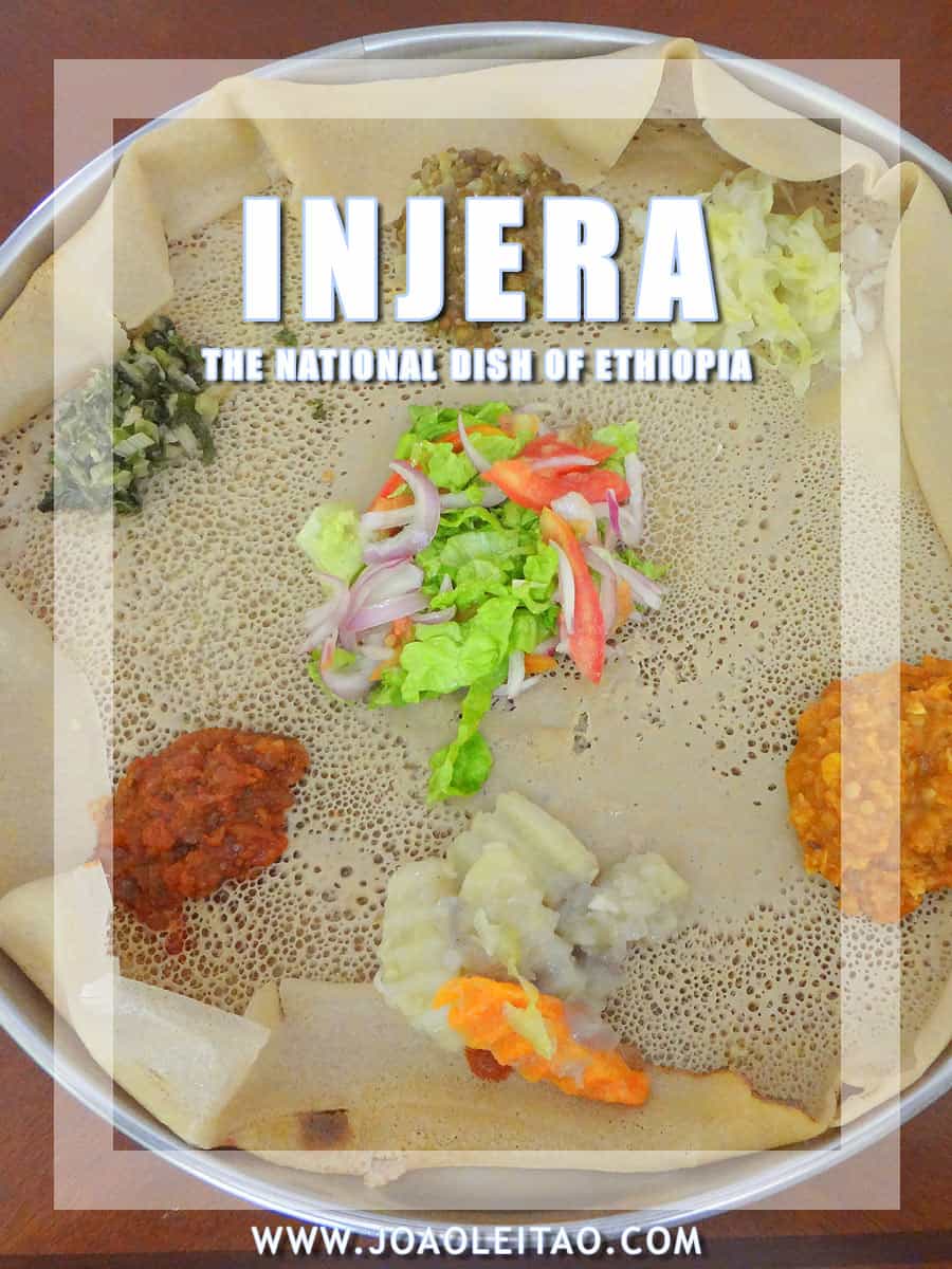 Injera - the delicious national dish of Ethiopia - East Africa