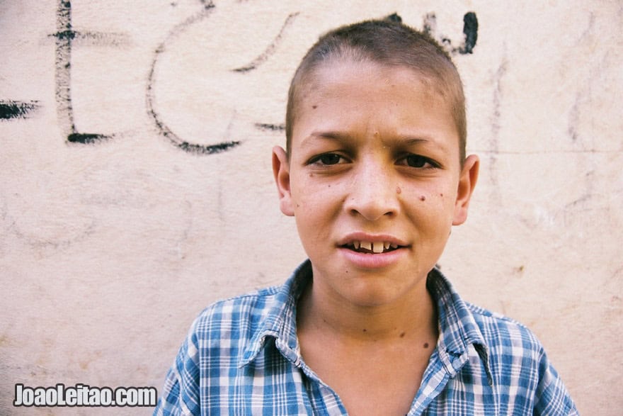 Young Iranian boy in Shiraz