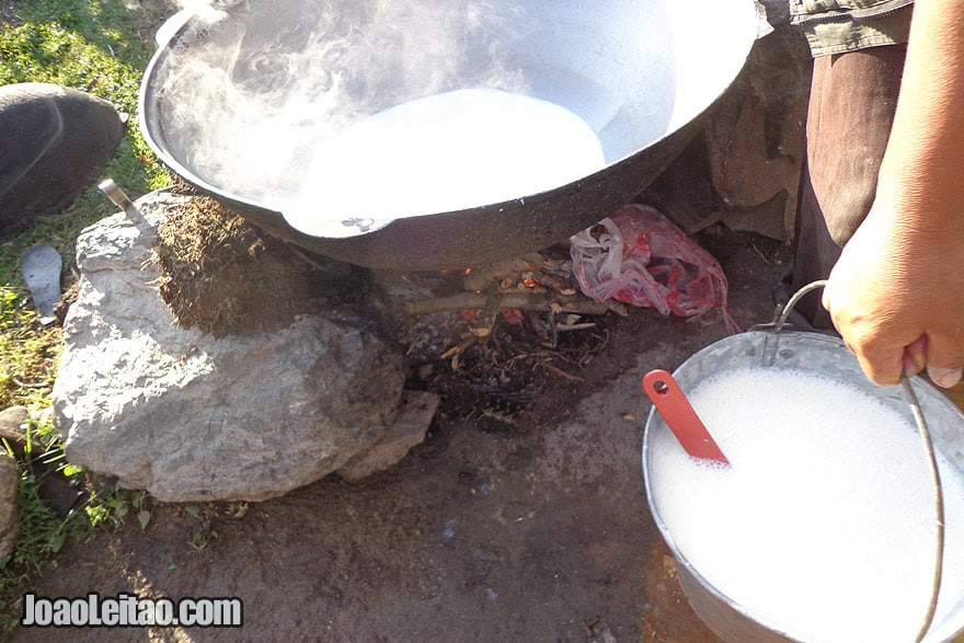 Kyrgyz Qurut Cheese by nomads