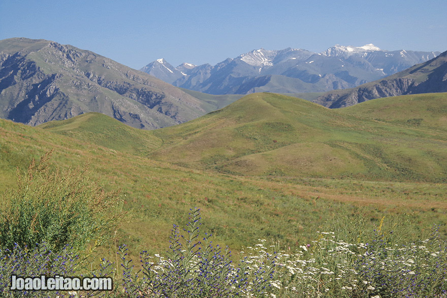 Kyrgyzstan Mountains Fergana Range