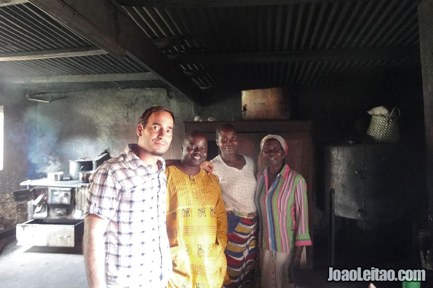 Learning how to make bread in Africa