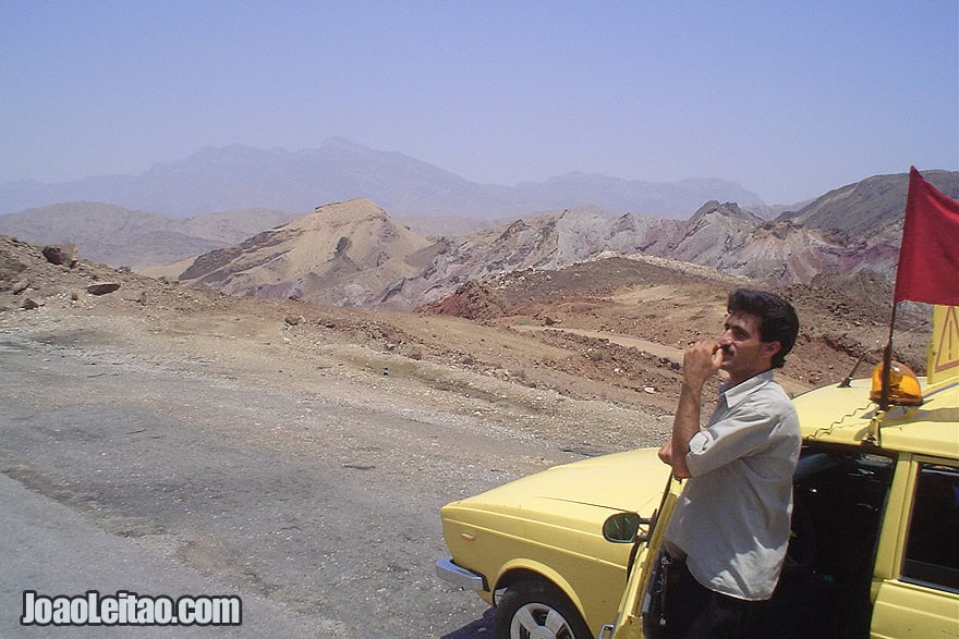 Man in the Zagros Mountains of Iran