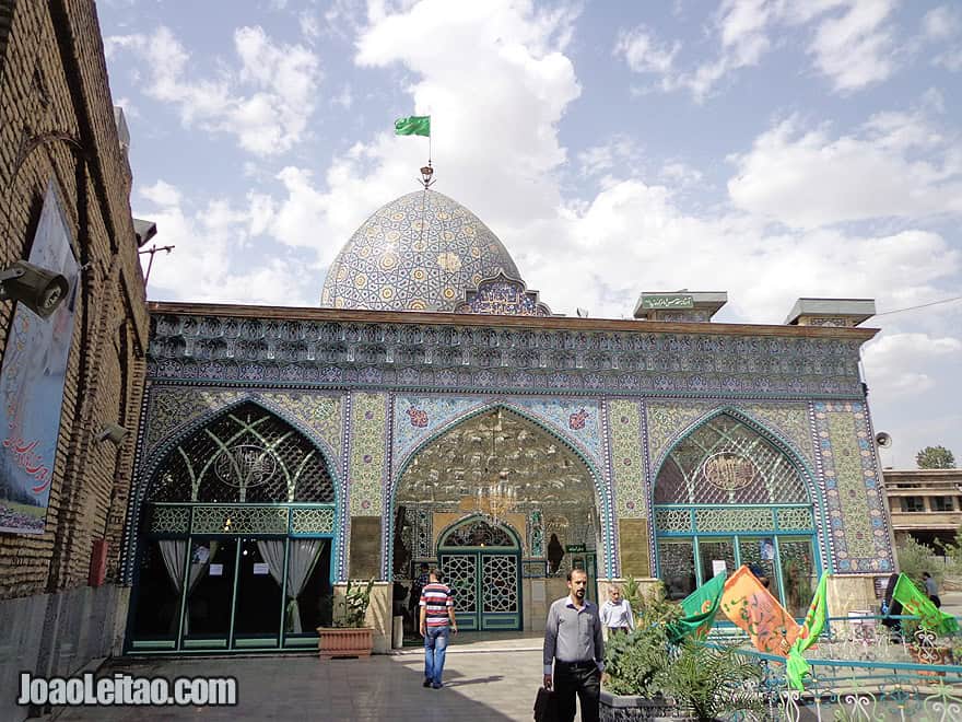 Zaid Mosque at the Tehran Bazaar, in Iran