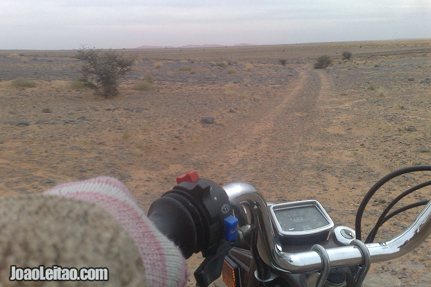 Motorcycle Diaries in Sahara Desert