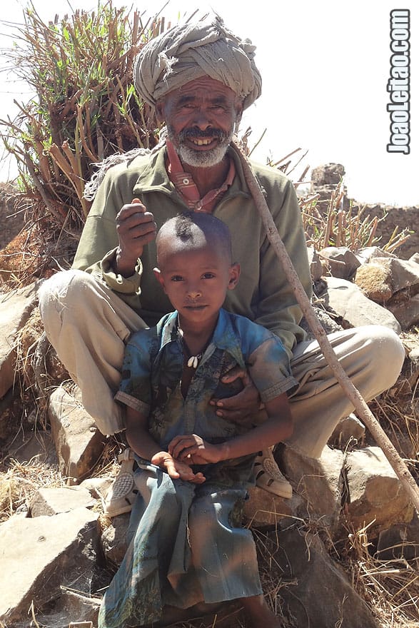 People in Ethiopia around Lake Tana