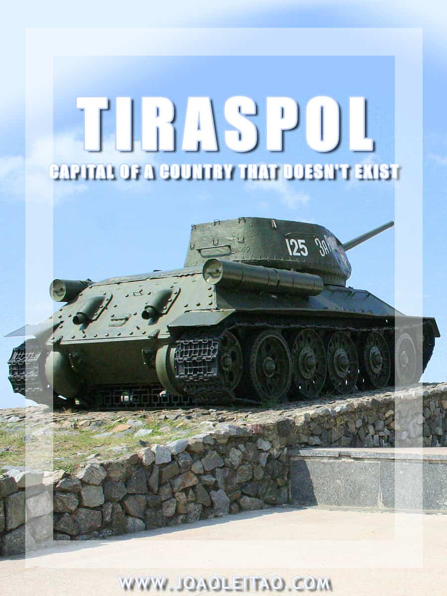 Tiraspol, the capital of a country that doesn't exist: Transnistria