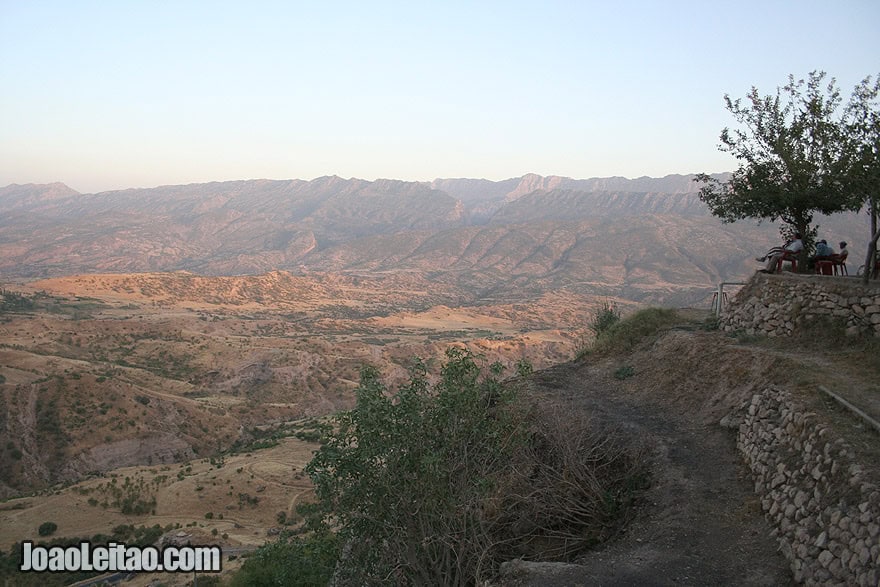 View from Amedi in Iraq Kurdistan