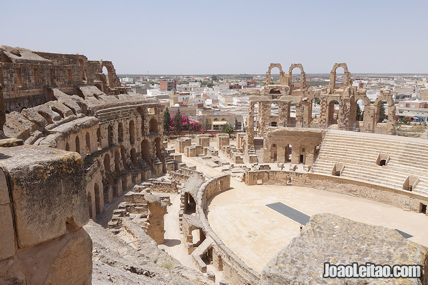 Anfiteatro de El Jem, na Tunísia