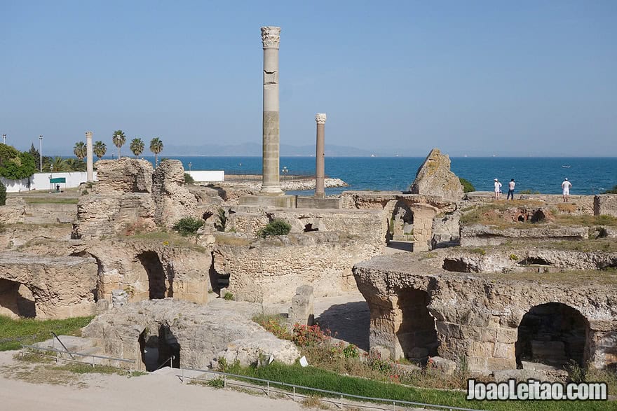 Archaeological Site of Carthage in Tunisia