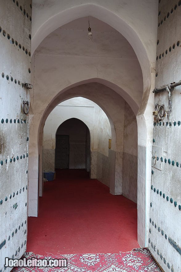 Door in Marrakesh old city