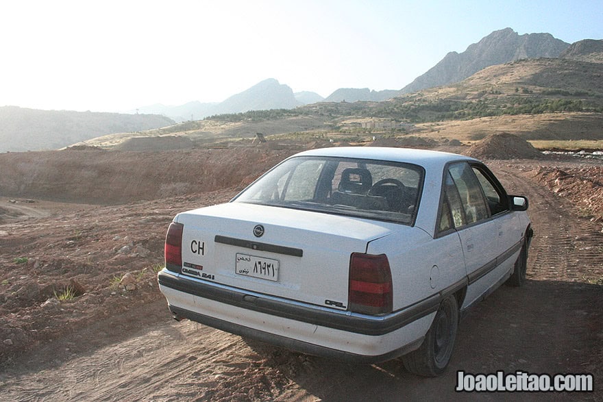 Driving to Barzan, Iraq