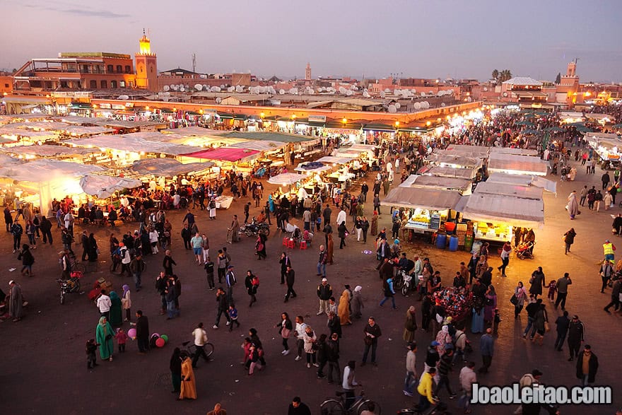 Jemaa el-Fna Square in Marrakesh