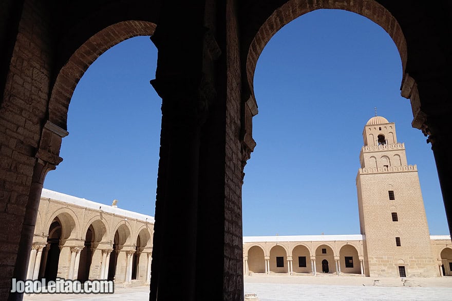 Grande Mesquita de Kairouan, na Tunísia