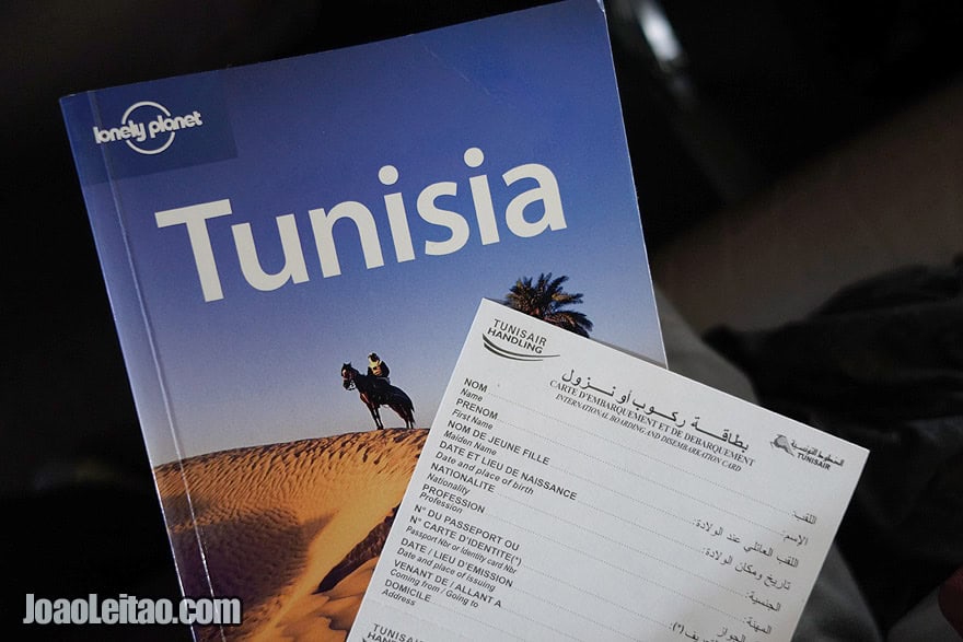 Lonely Planet Tunisia guide book
