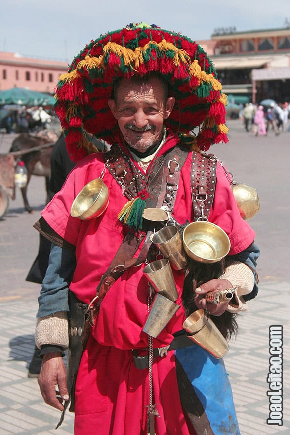 Water seller of Marrakesh