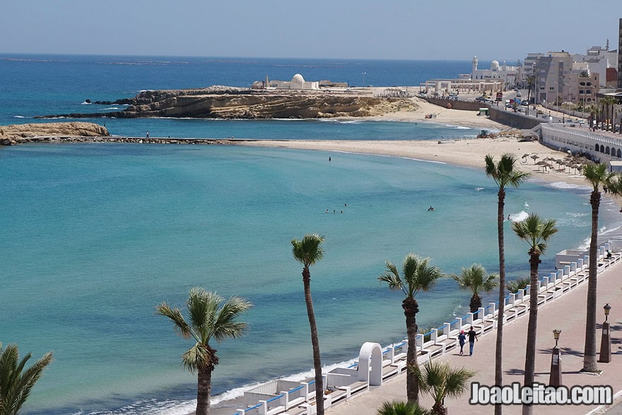 Monastir Beach in Tunisia