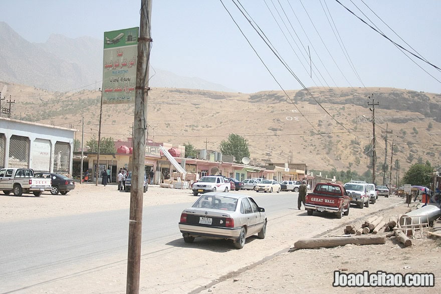 Deralok town in Northern Iraq