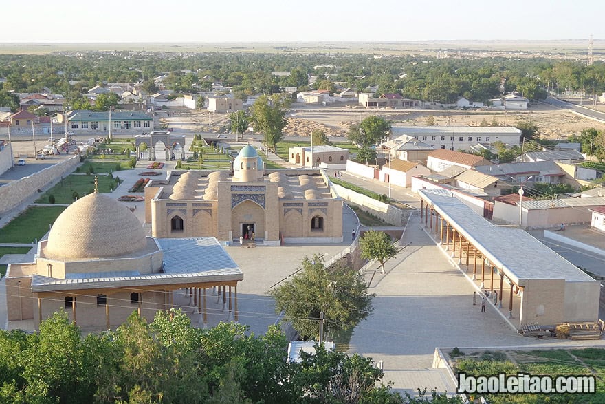 Nurata upper view from Alexander the Great castle