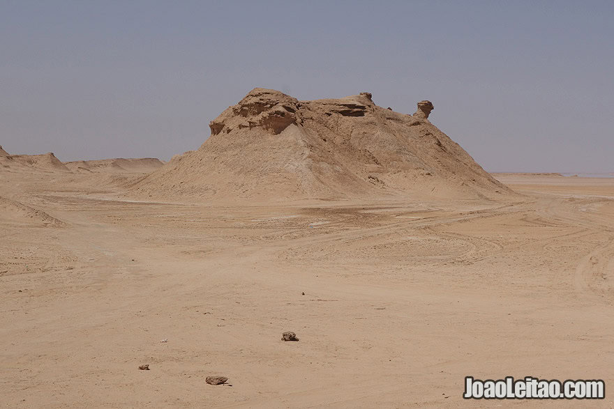 Ong Jmel mountain in Tunisia