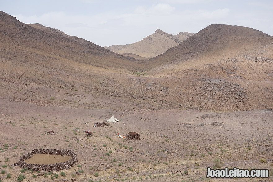 Ouarzazate nomad camp